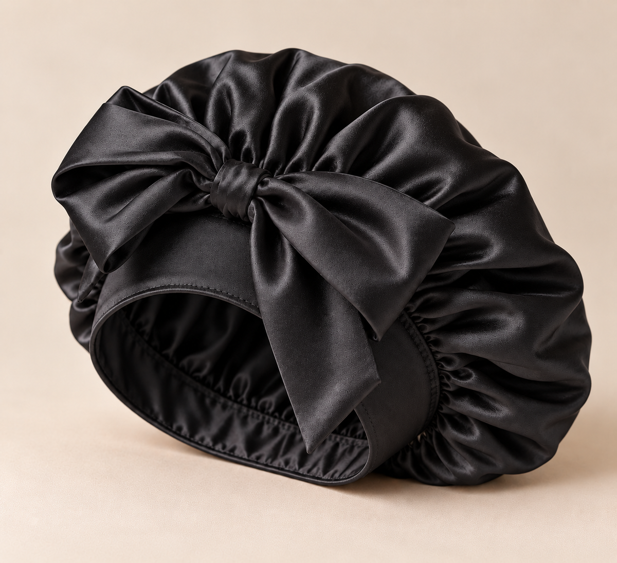 Keimi Bloom 22 Momme Double-Layer Silk Elastic-Band Bonnet
