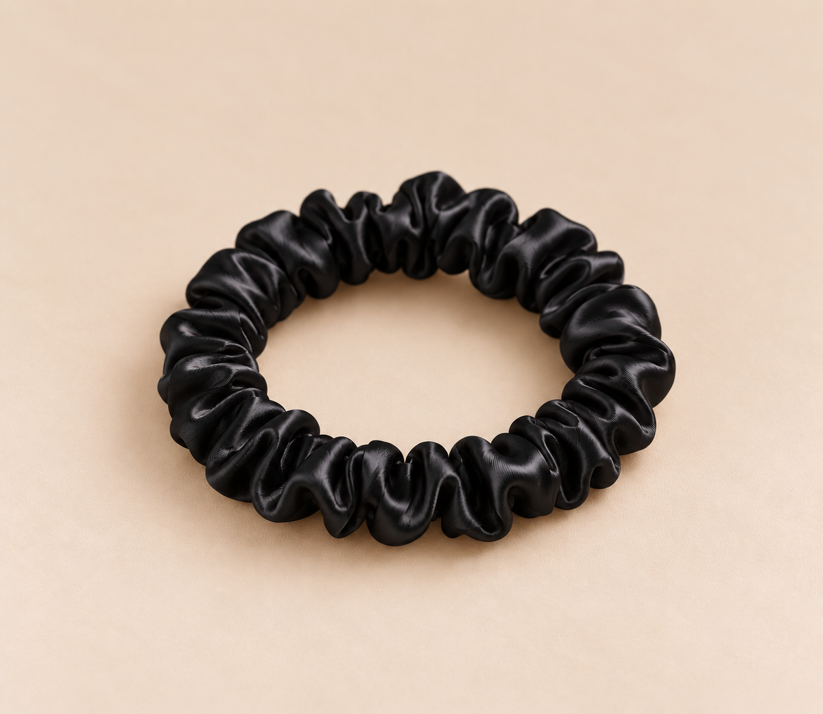 Keimi Bloom Mulberry Silk Scrunchies