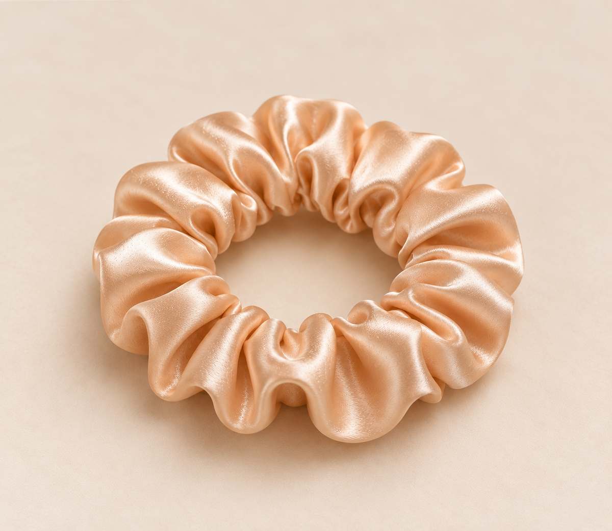 Keimi Bloom Mulberry Silk Scrunchies