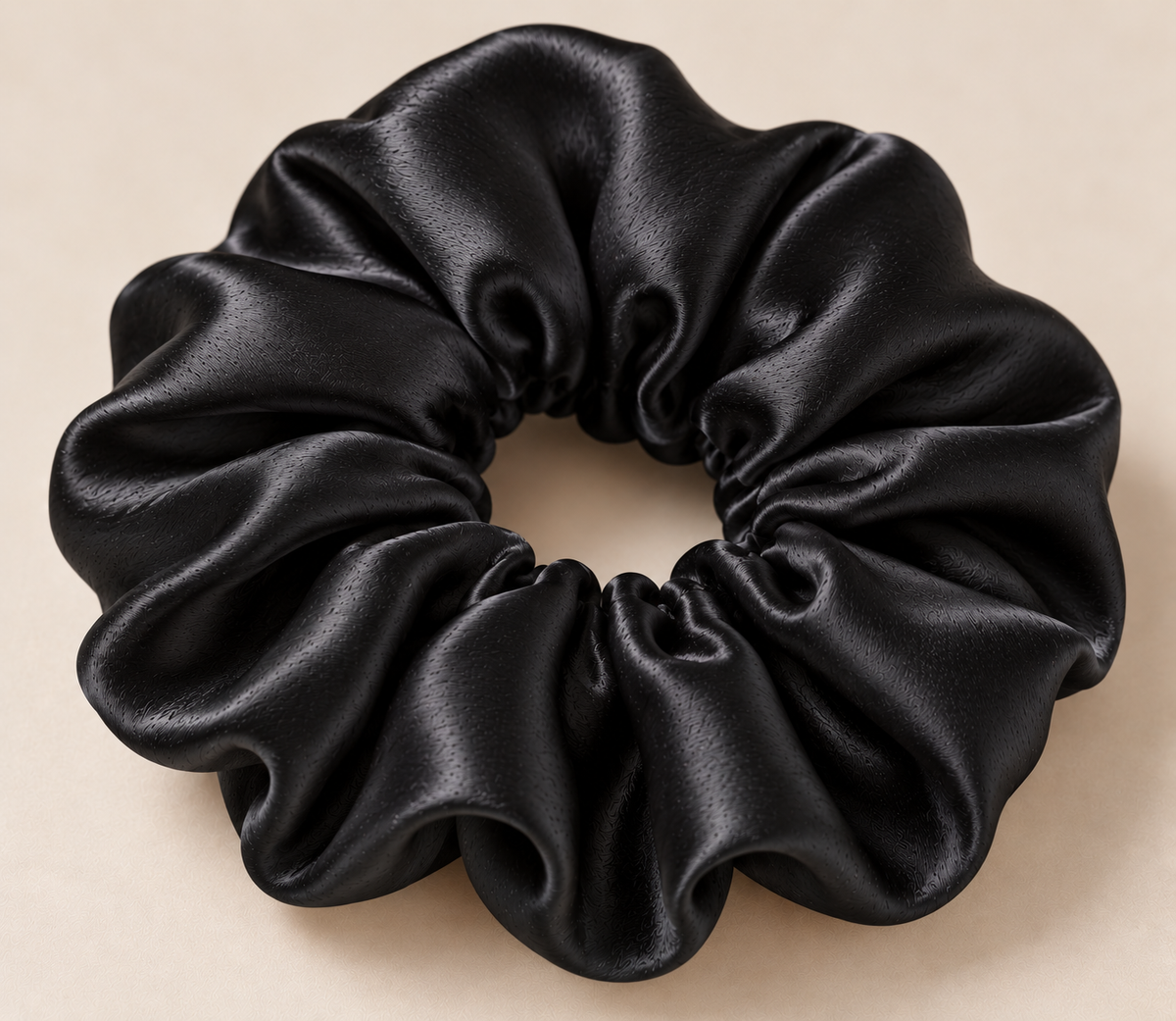 Keimi Bloom Mulberry Silk Scrunchies