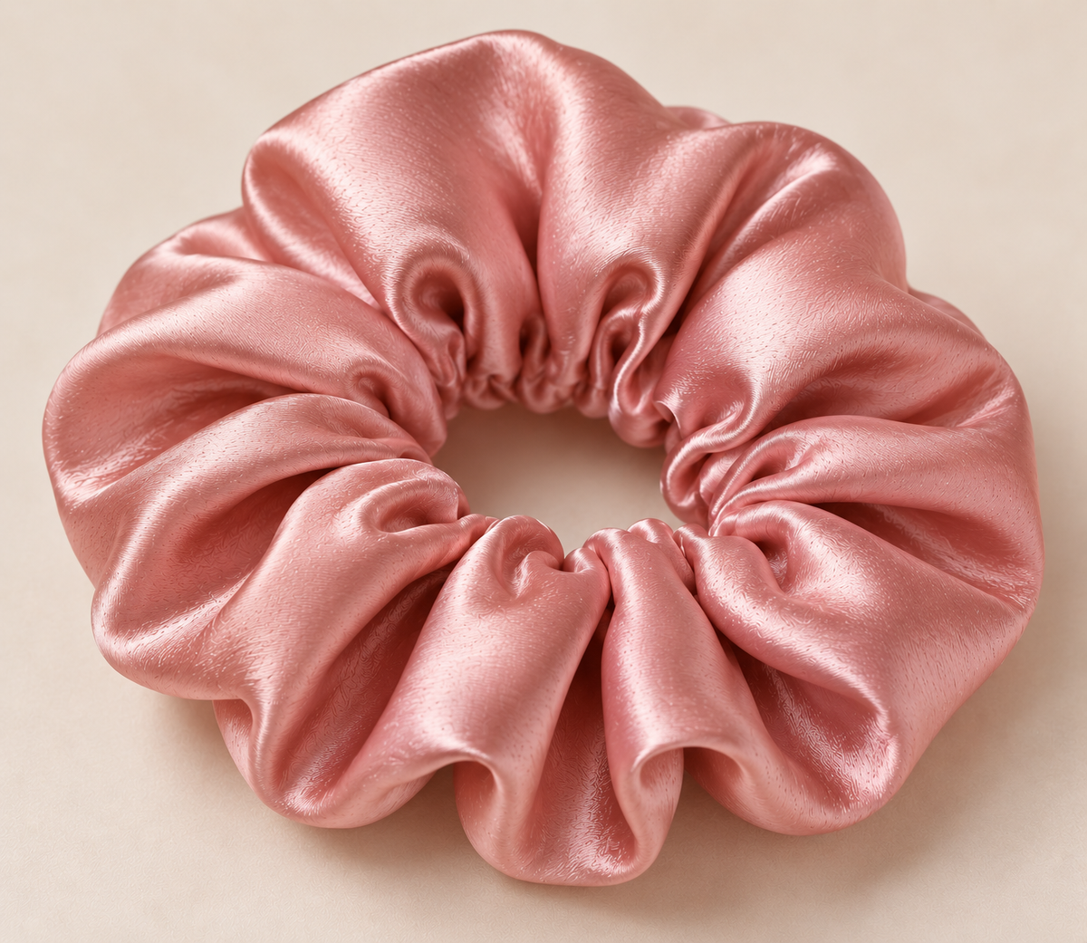 Keimi Bloom Mulberry Silk Scrunchies
