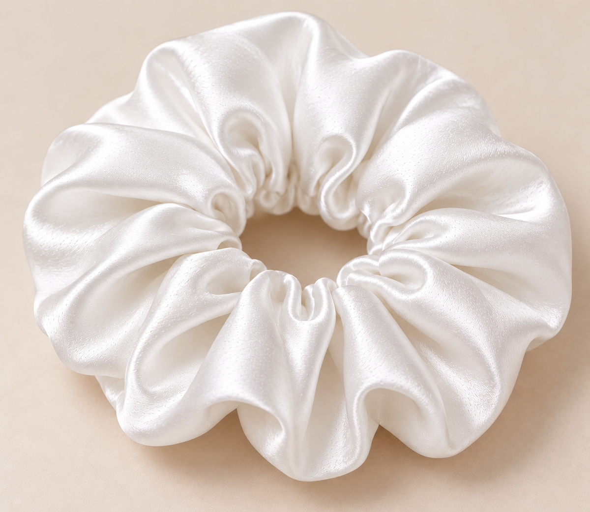 Keimi Bloom Mulberry Silk Scrunchies