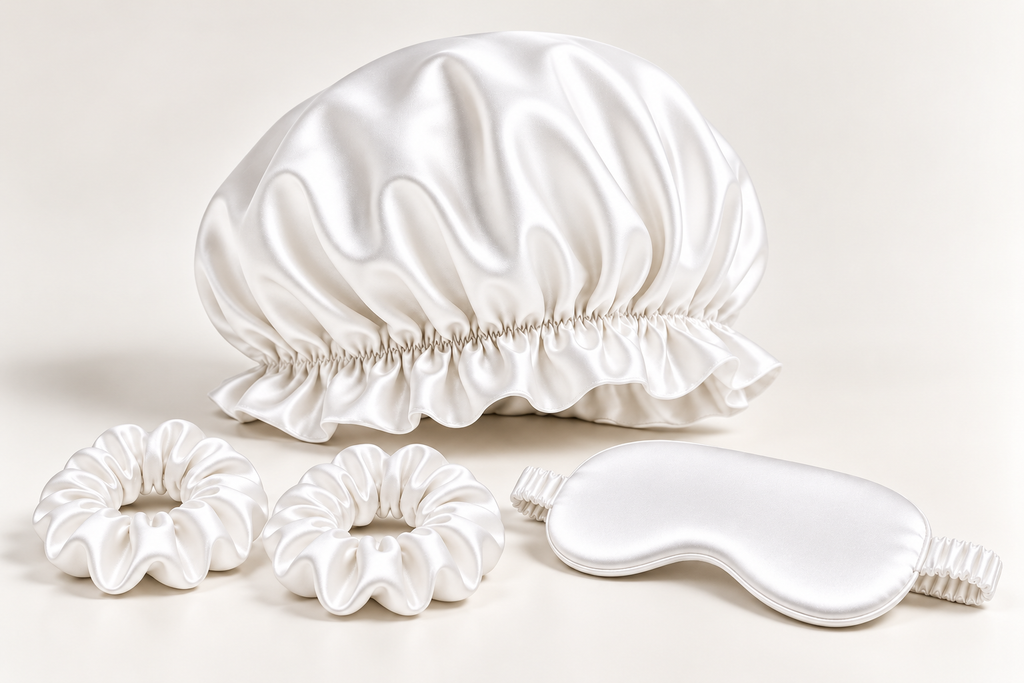 KEIMI BLOOM 22 Momme Bonnet Single Beauty Sleep Set