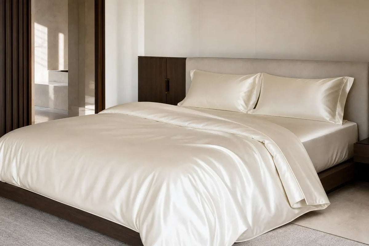 Keimi Bloom 22 Momme Mulberry Silk Pillowcase